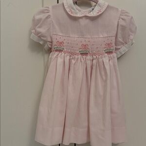 Vintage Carriage Boutique light pink smoked dress